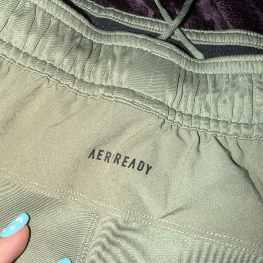 adidas Men's sage green slim fit Training Joggers - Picture 8 of 8